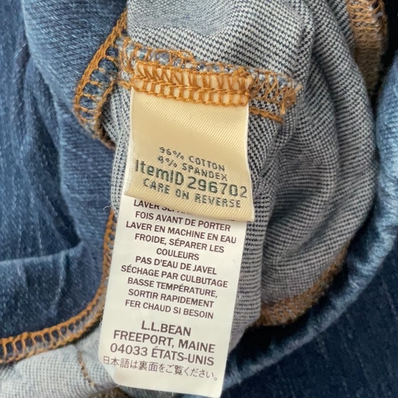 L.L. Bean  Perfect Fit Pull On Jeans - Picture 8 of 11